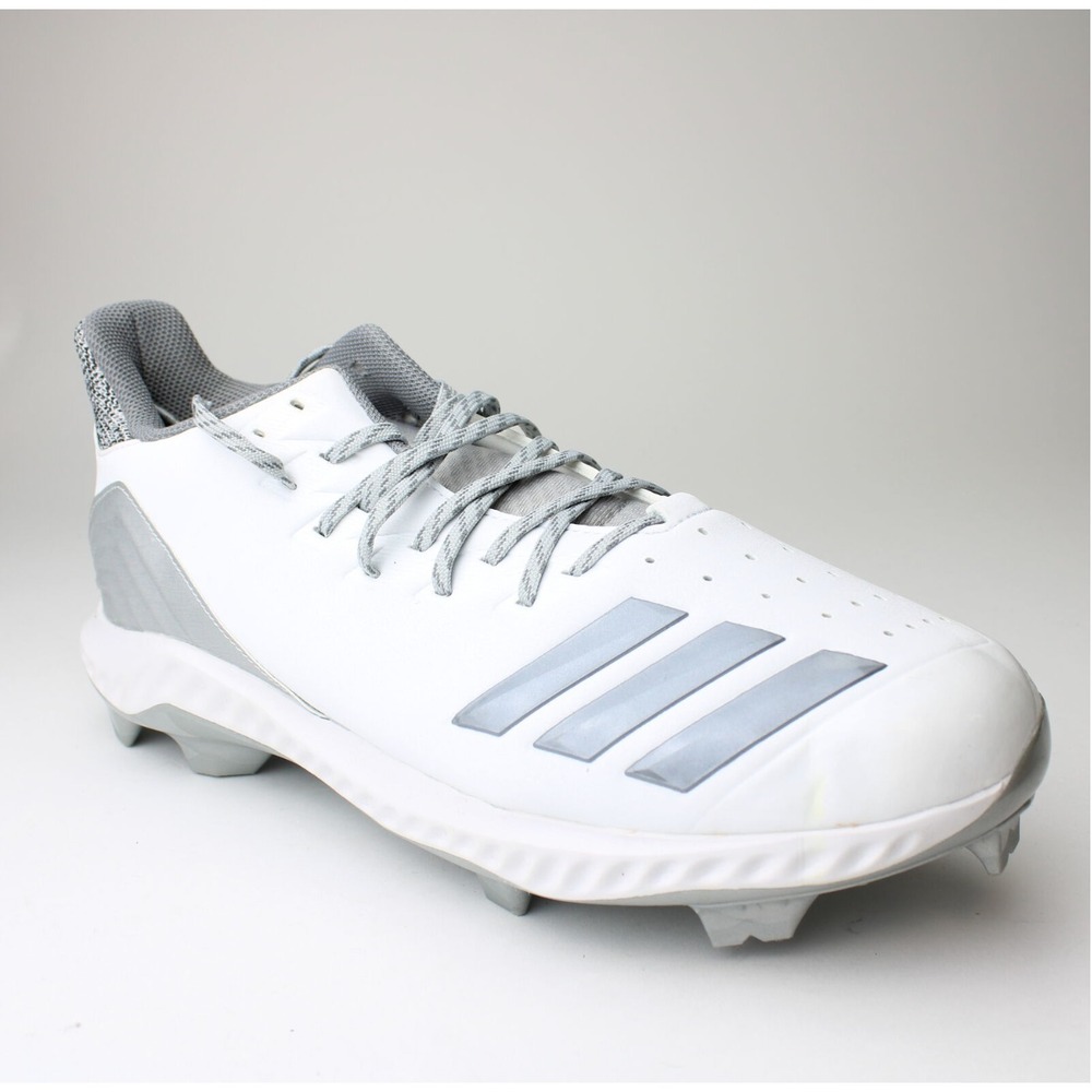 Adidas Men's Icon Bounce TPU Baseball‎ Cleats Size 7.5 | New | AQ0138 White